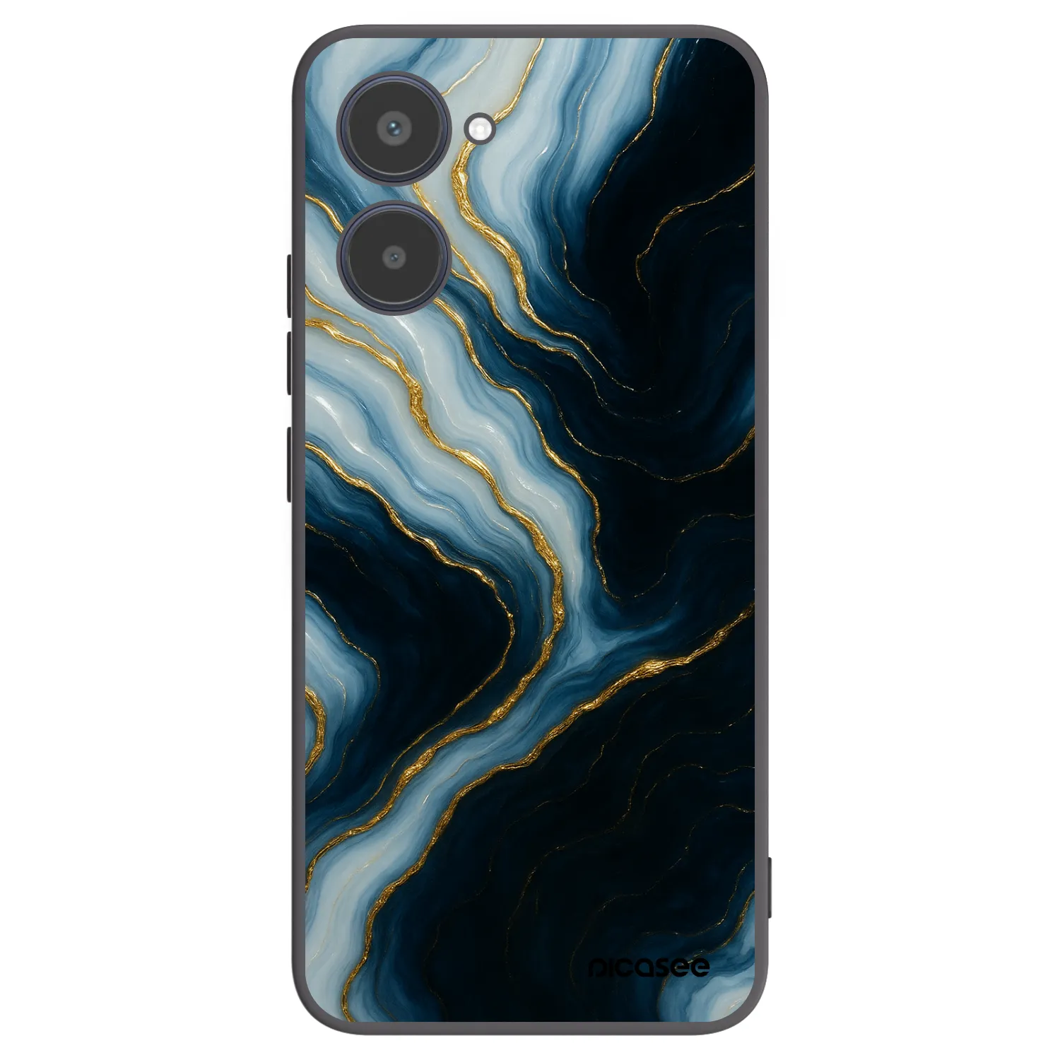 Picasee silikonový černý obal pro Realme 10 4G - Luna