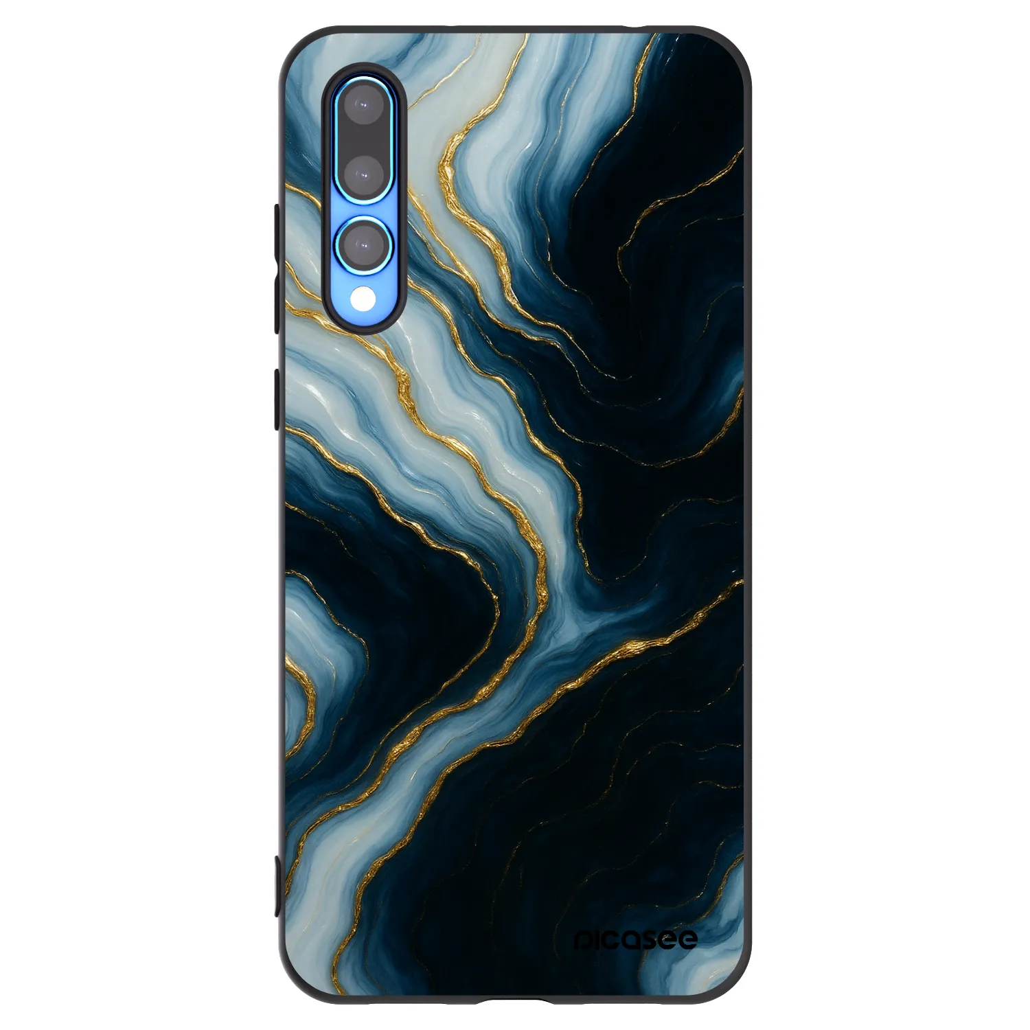 Picasee silikonový černý obal pro Huawei P20 Pro - Luna