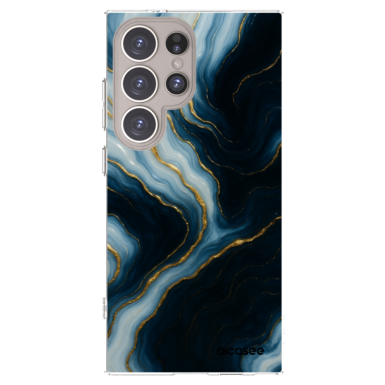 Picasee silikonový průhledný obal pro Samsung Galaxy S24 Ultra S928B 5G - Luna