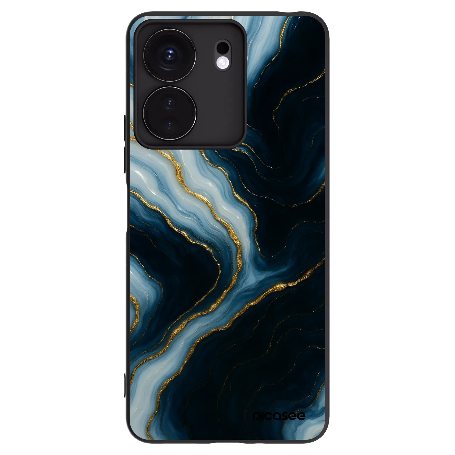 Picasee silikonový černý obal pro Xiaomi Redmi 13C 4G - Luna