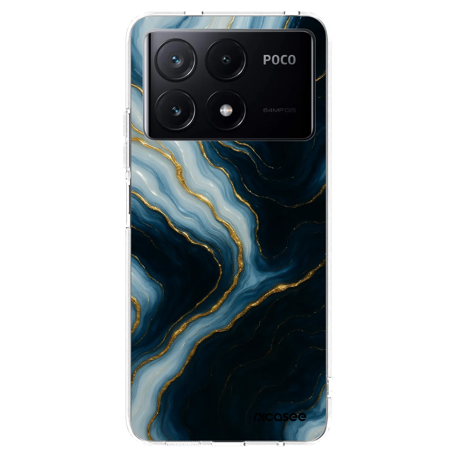 Picasee silikonový průhledný obal pro Xiaomi Poco X6 Pro - Luna