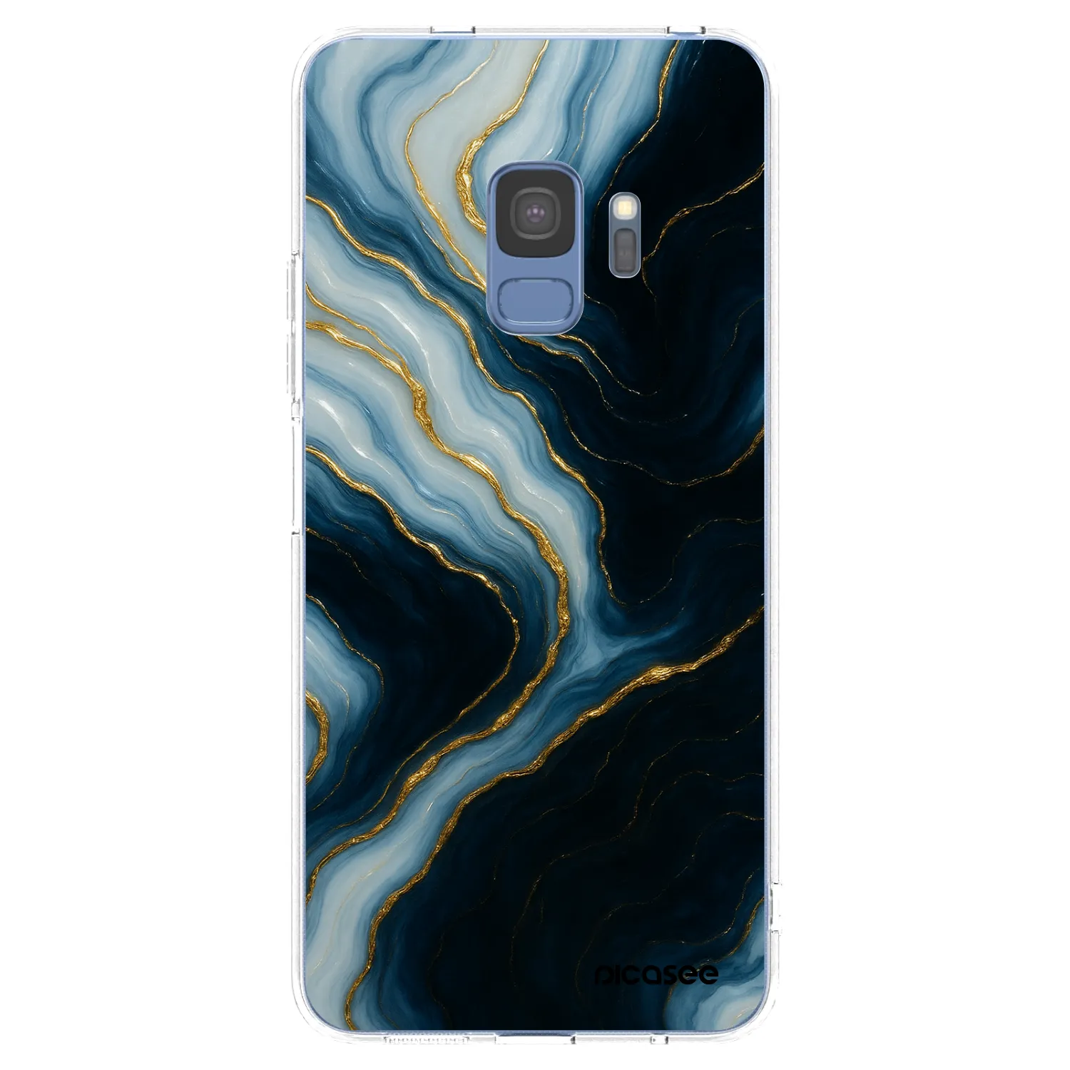 Picasee silikonový průhledný obal pro Samsung Galaxy S9 G960F - Luna