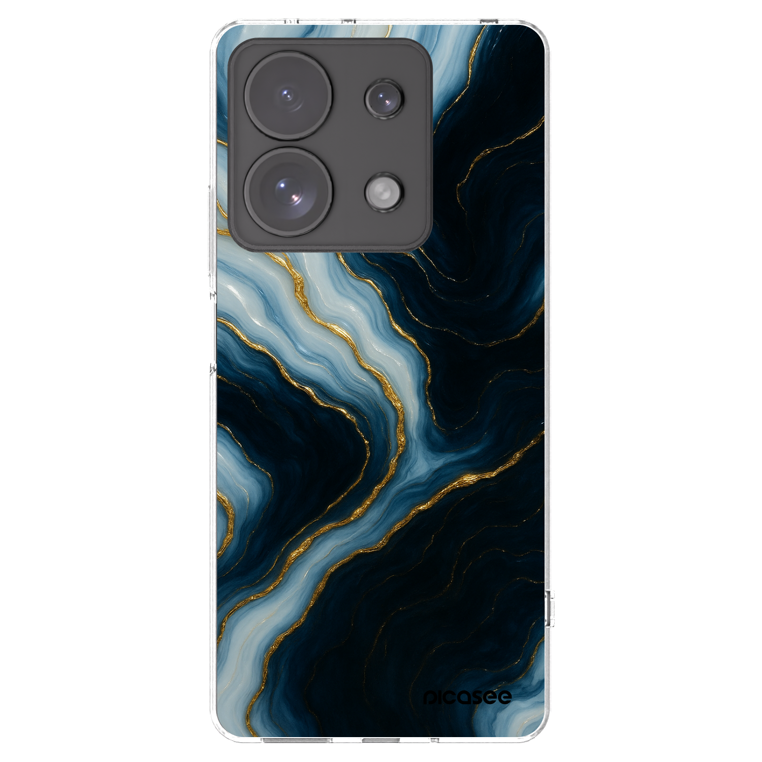 Picasee silikonový průhledný obal pro Xiaomi Redmi Note 13 Pro 4G - Luna
