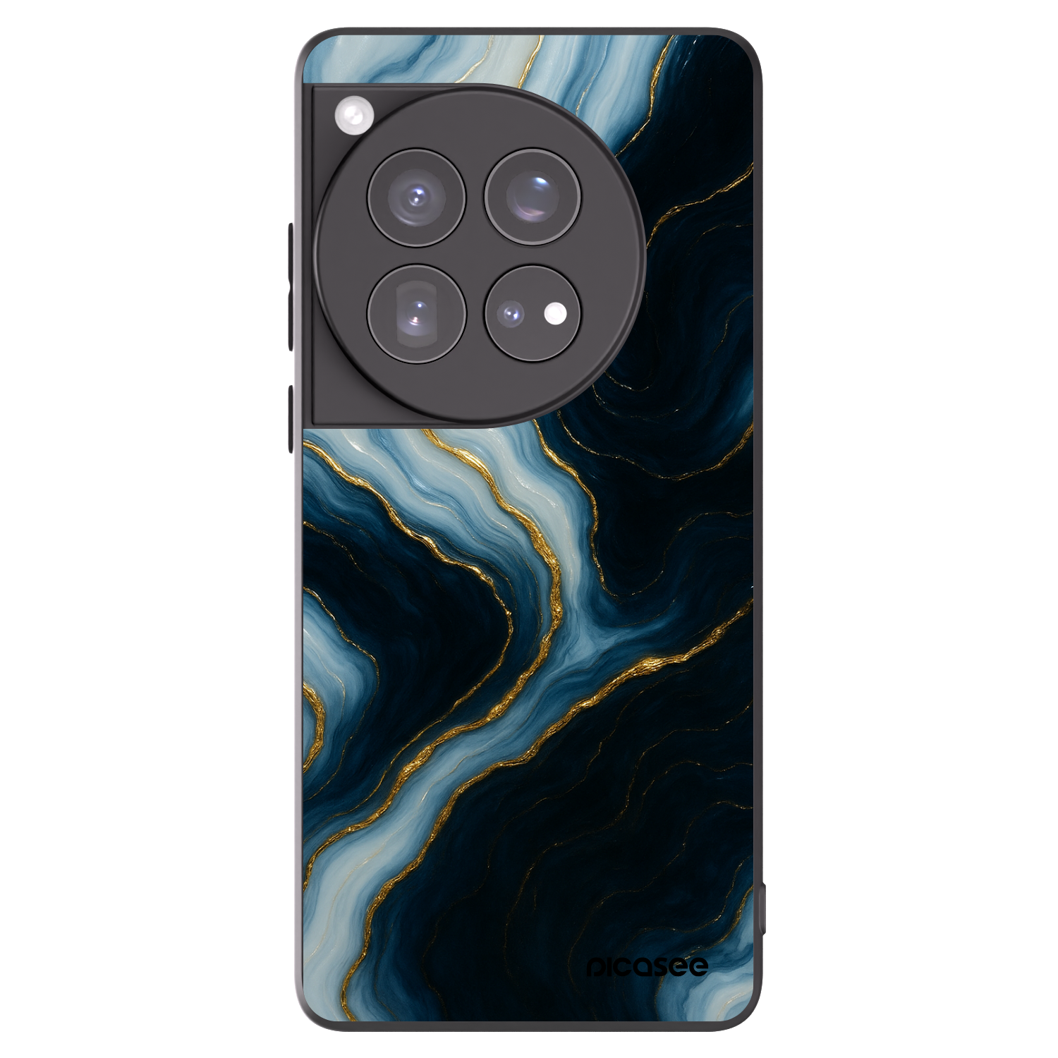 Picasee silikonový černý obal pro OnePlus 12 5G - Luna