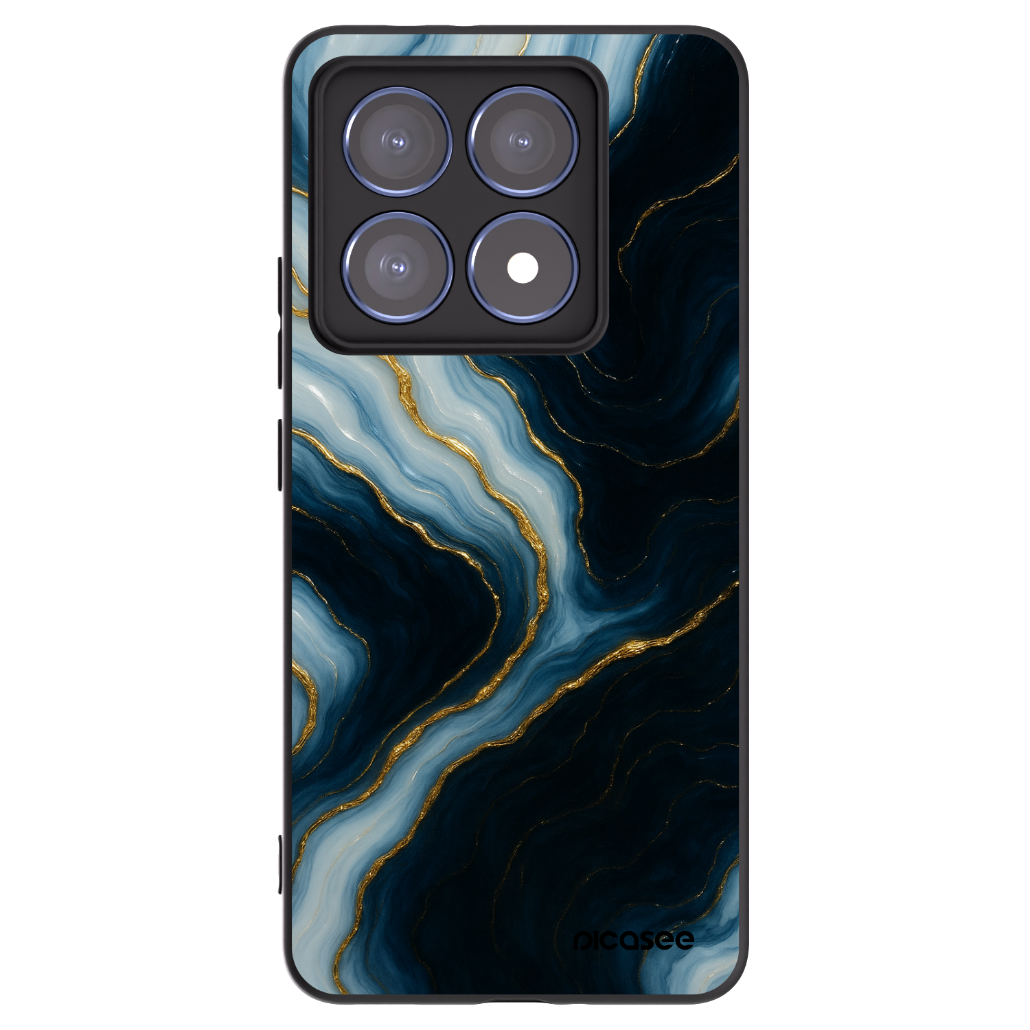 Picasee silikonový černý obal pro Xiaomi 14T Pro - Luna