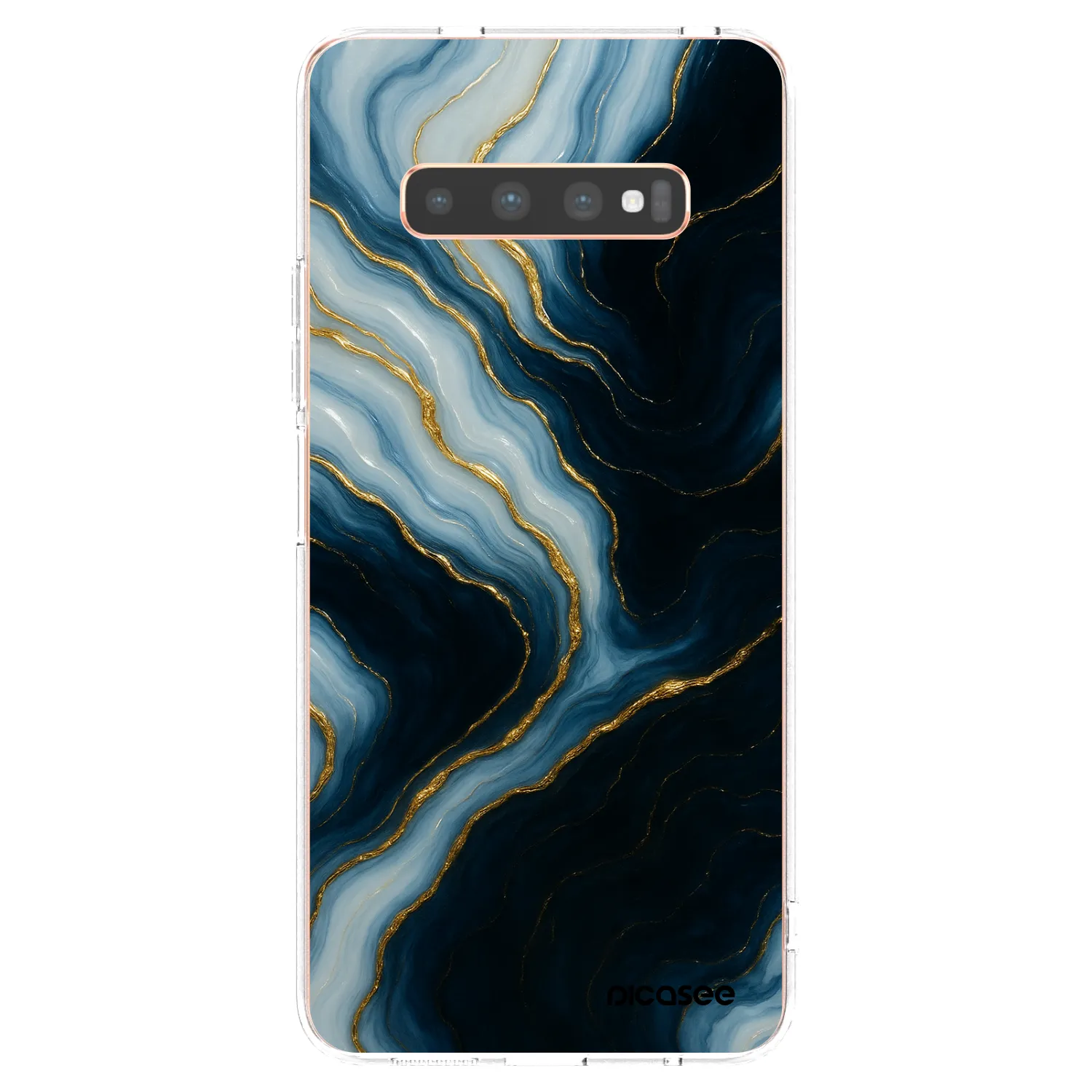 Picasee silikonový průhledný obal pro Samsung Galaxy S10 Plus G975 - Luna