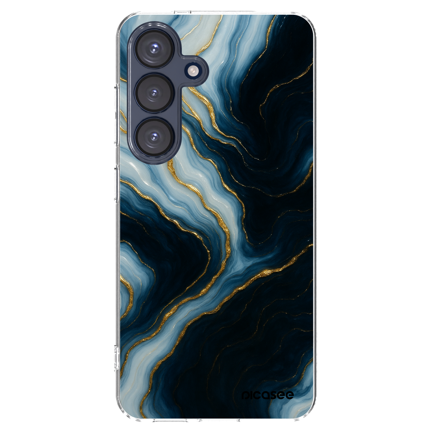 Picasee silikonový průhledný obal pro Samsung Galaxy S25 5G - Luna