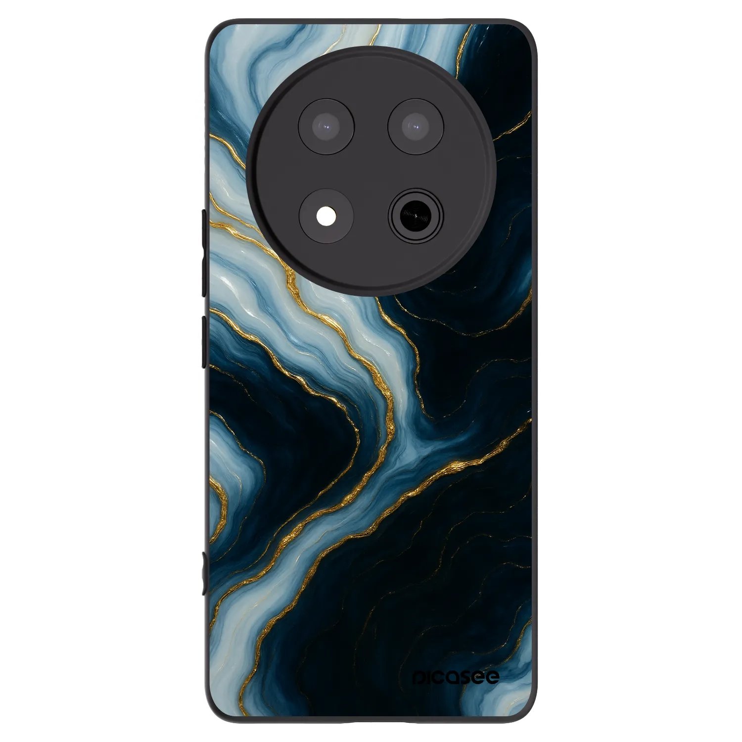 Picasee silikonový černý obal pro Honor Magic7 Lite 5G - Luna