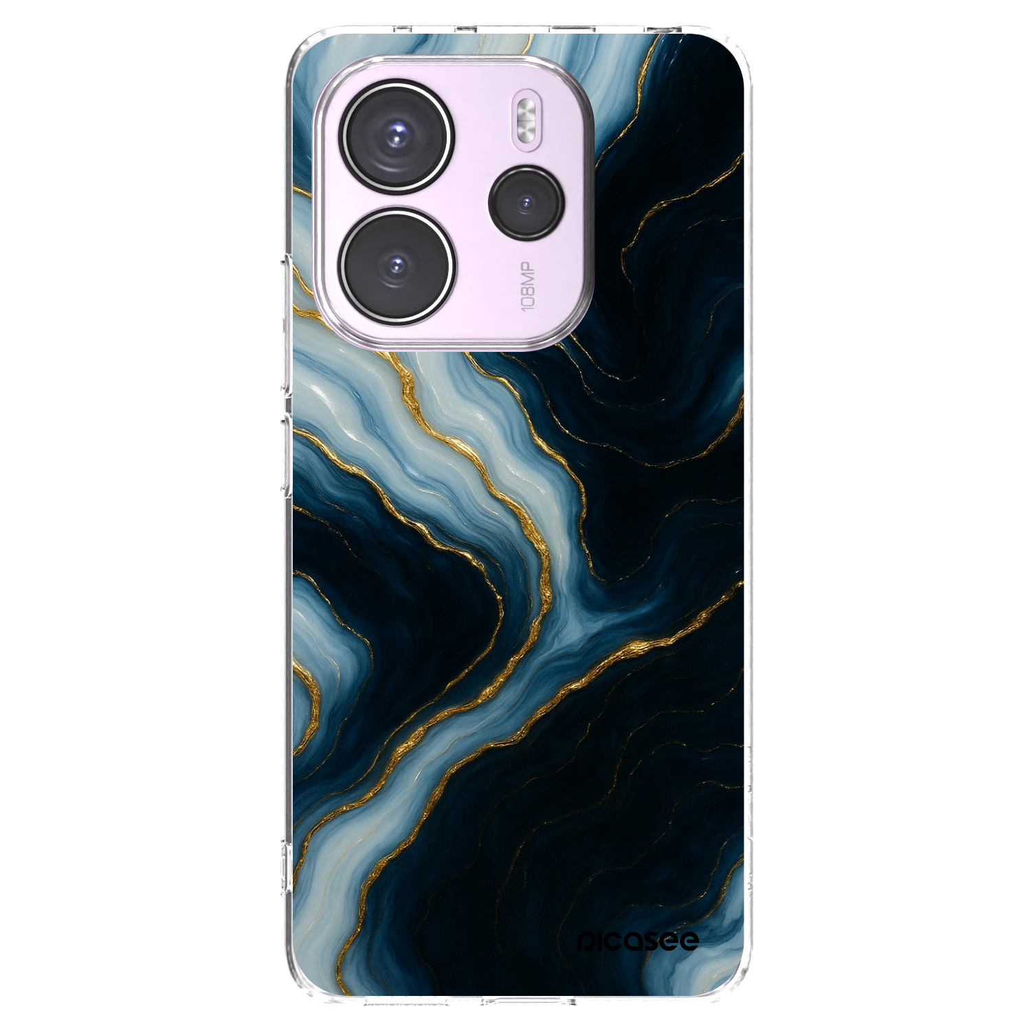 Picasee silikonový průhledný obal pro Xiaomi Redmi Note 14 4G - Luna