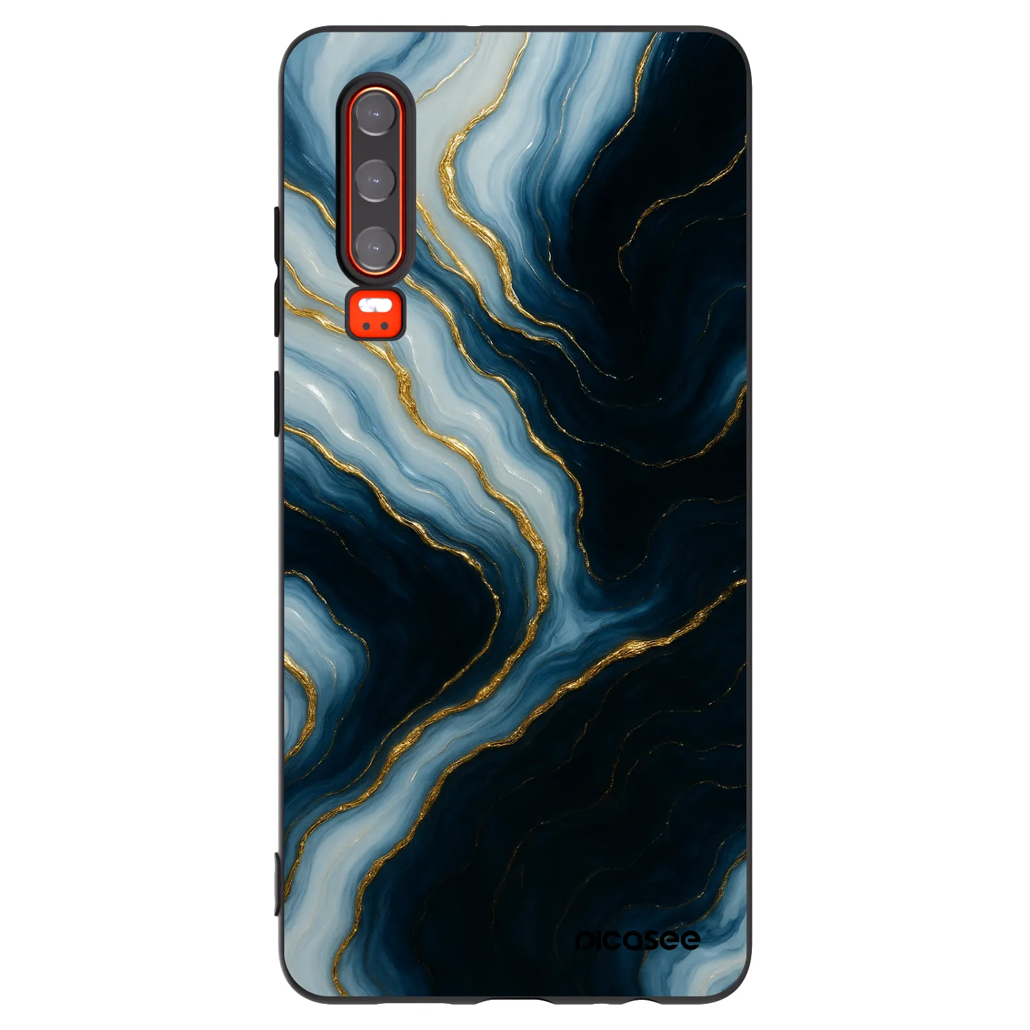 Picasee silikonový černý obal pro Huawei P30 - Luna