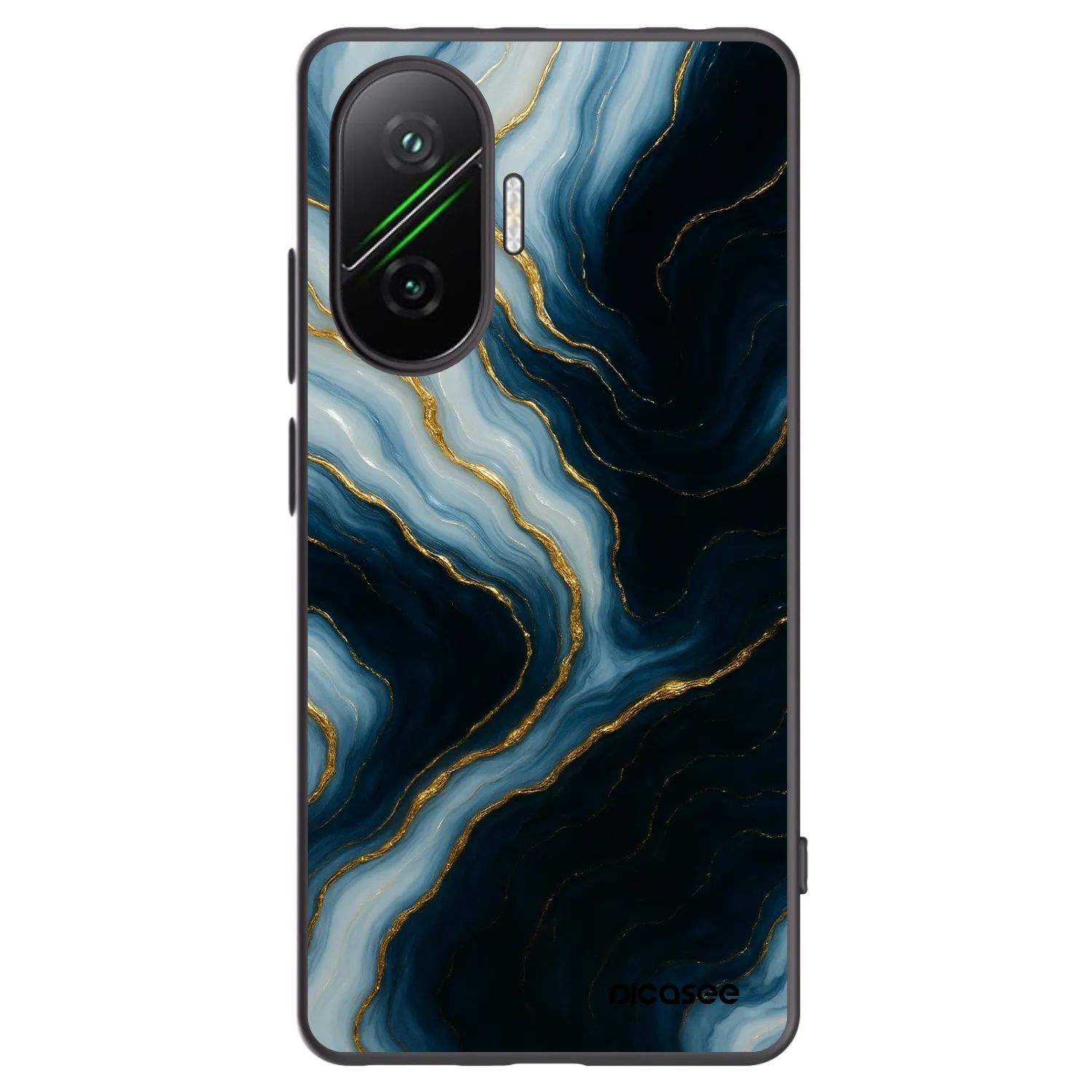 Picasee silikonový černý obal pro Xiaomi Poco F7 5G - Luna