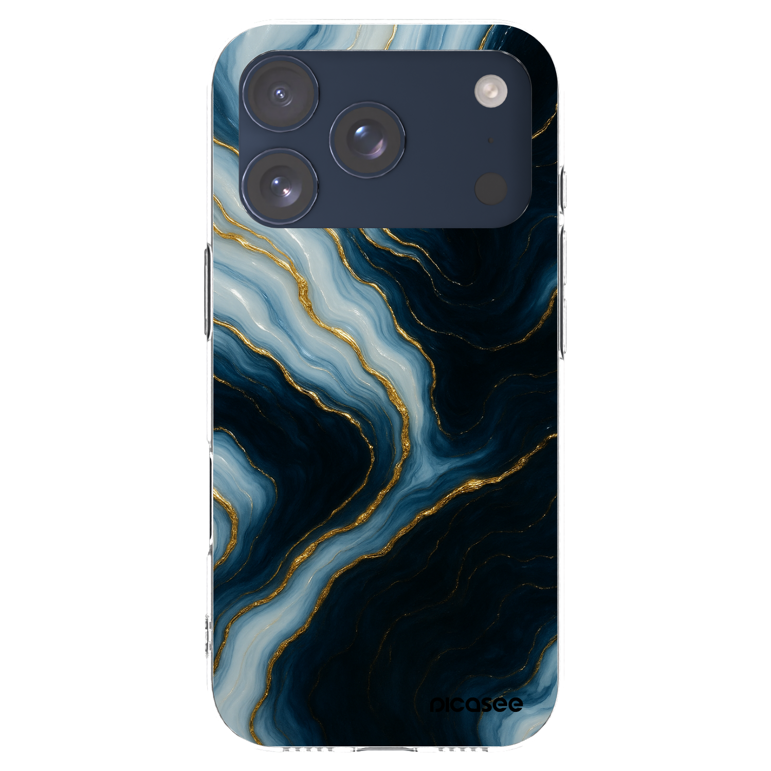Picasee silikonový průhledný obal pro Apple iPhone 17 Pro - Luna
