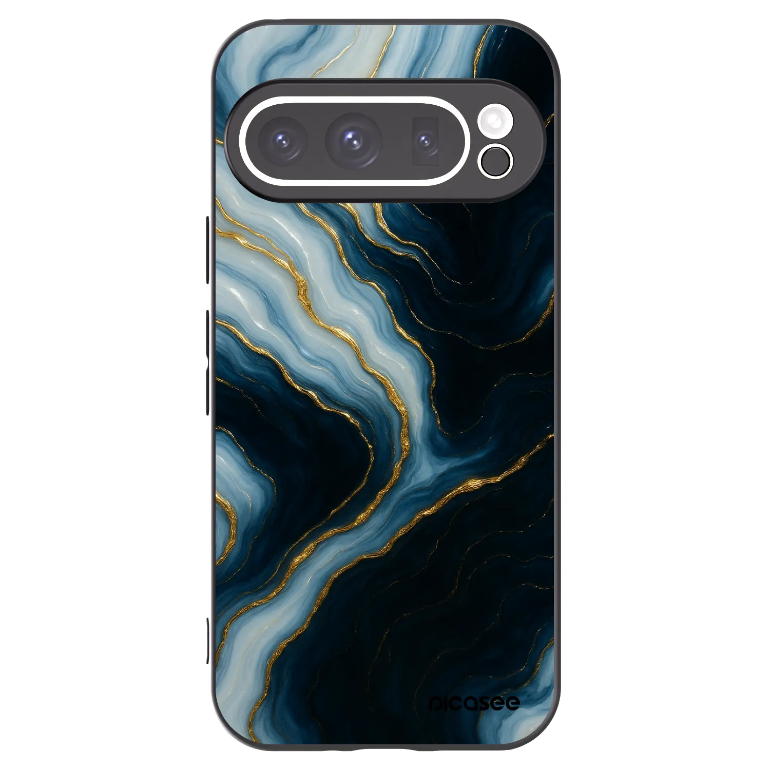 Picasee silikonový černý obal pro Google Pixel 9 Pro XL - Luna