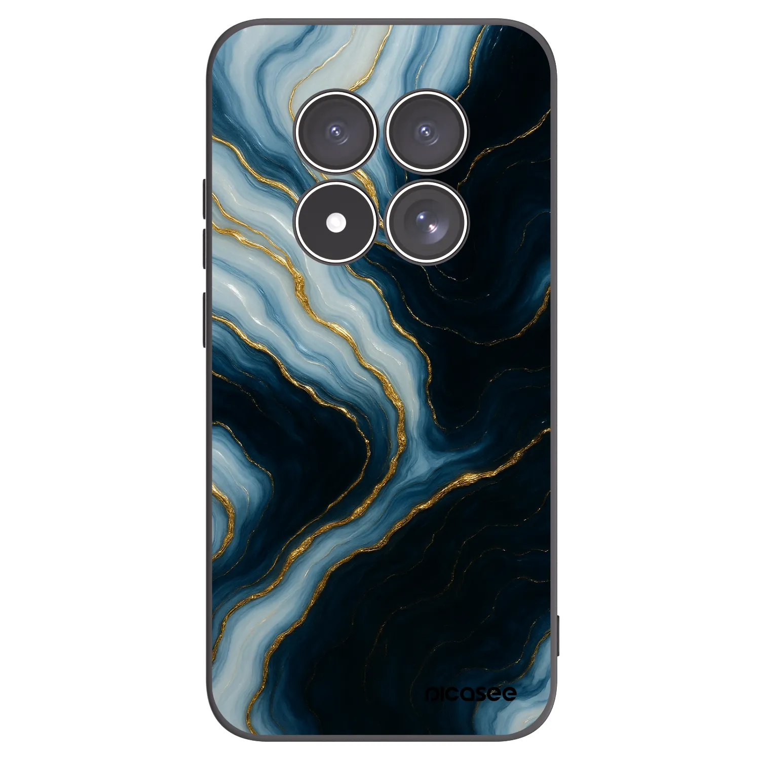 Picasee silikonový černý obal pro Xiaomi Redmi Note 15 Pro 4G - Luna