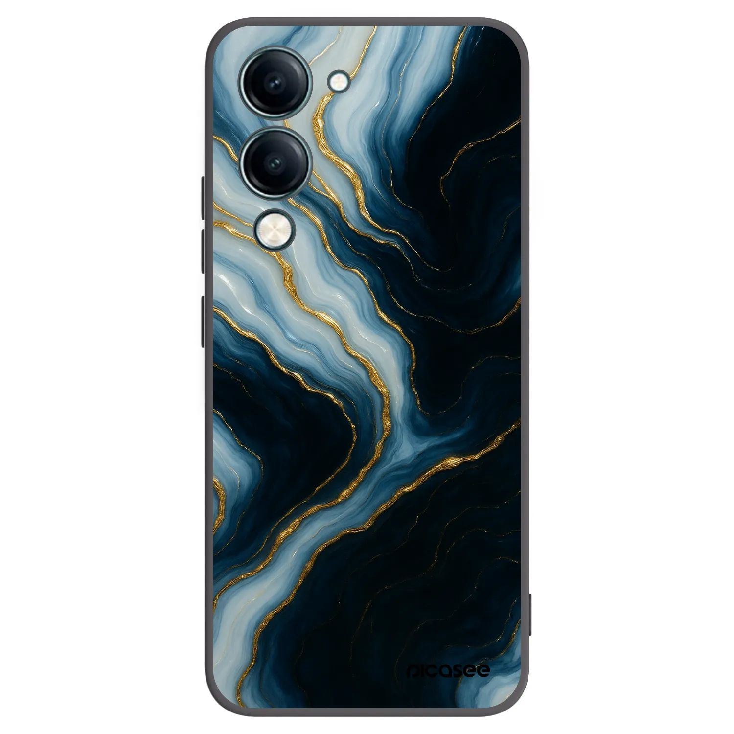 Picasee silikonový černý obal pro Vivo Y29s 5G - Luna