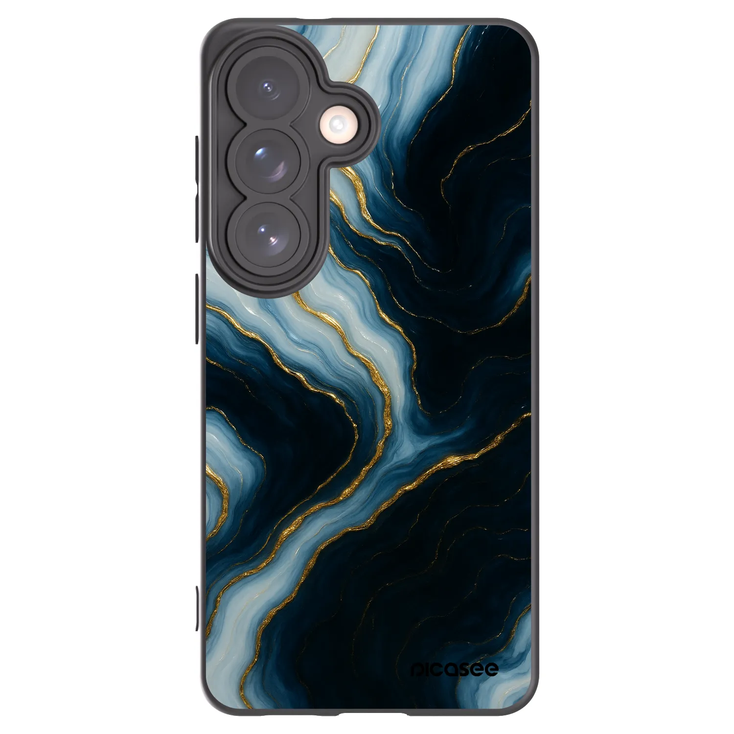 Picasee silikonový černý obal pro Samsung Galaxy S26 - Luna