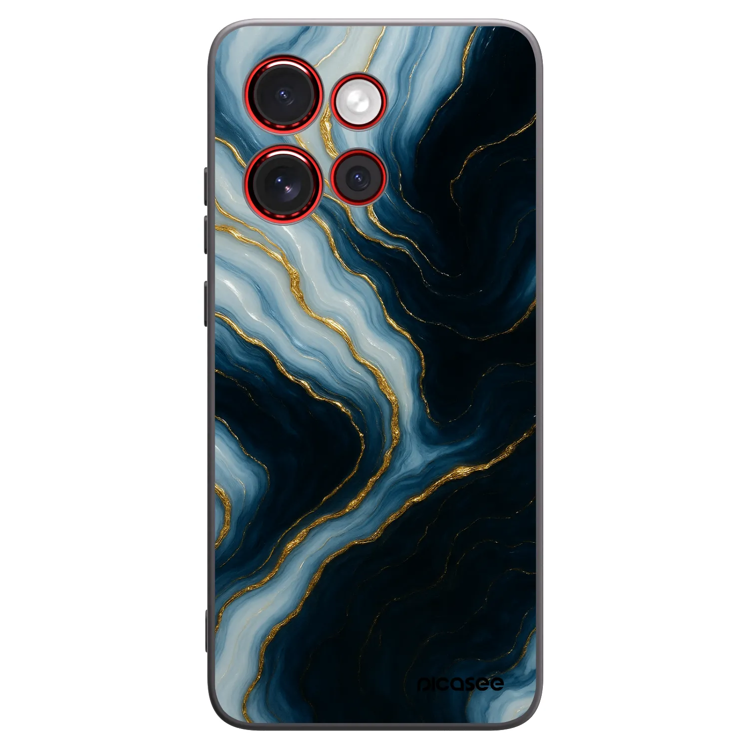 Picasee silikonový černý obal pro Motorola Edge 60 Neo 5G - Luna