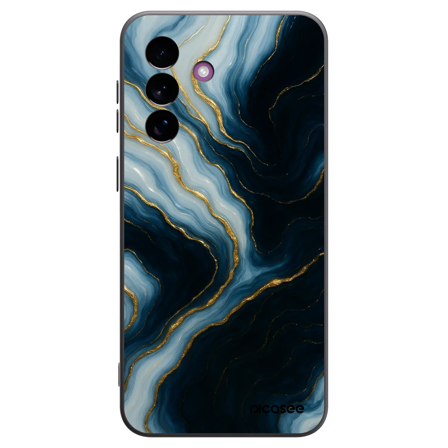 Picasee silikonový černý obal pro Samsung Galaxy A37 - Luna