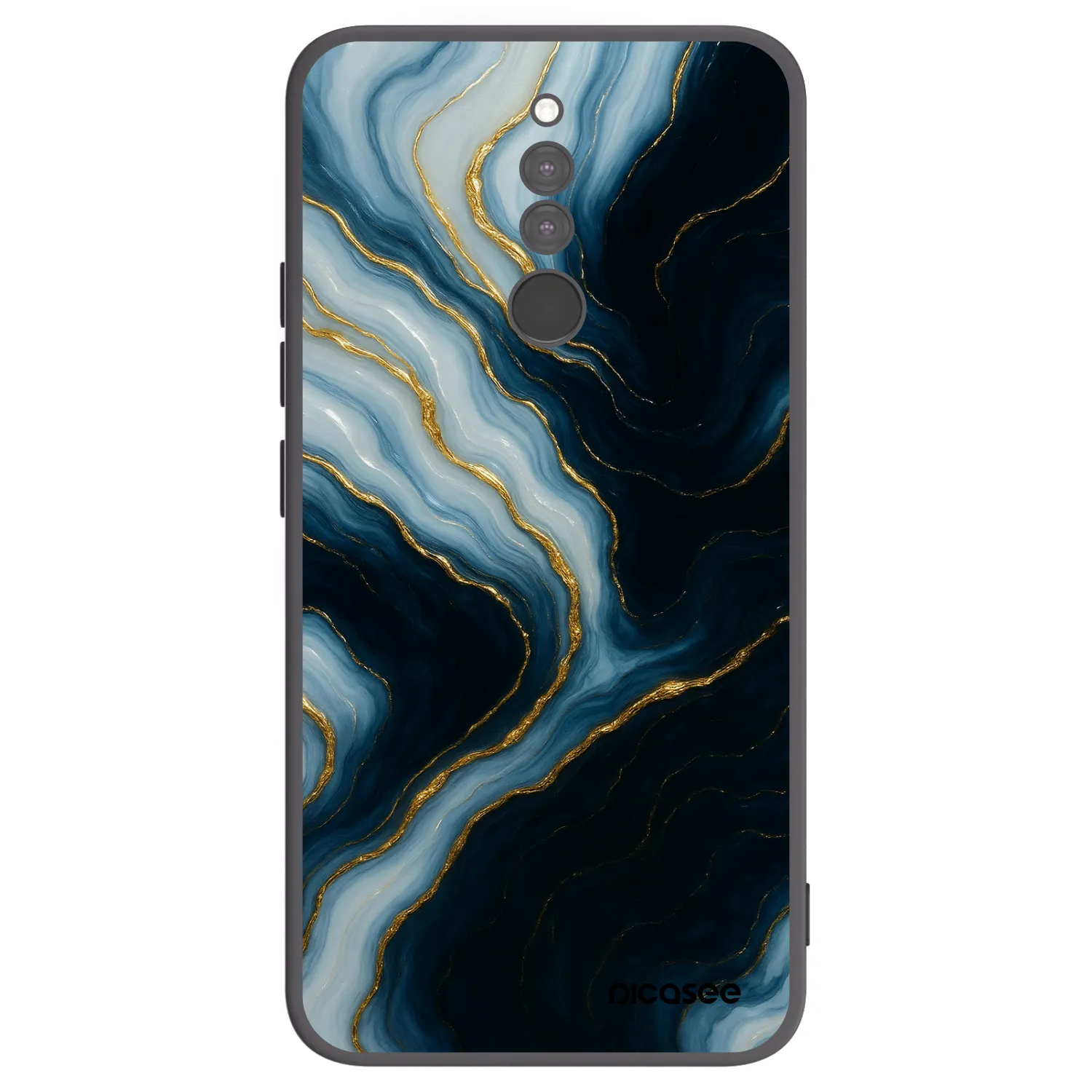 Picasee silikonový černý obal pro Xiaomi Redmi 8 - Luna