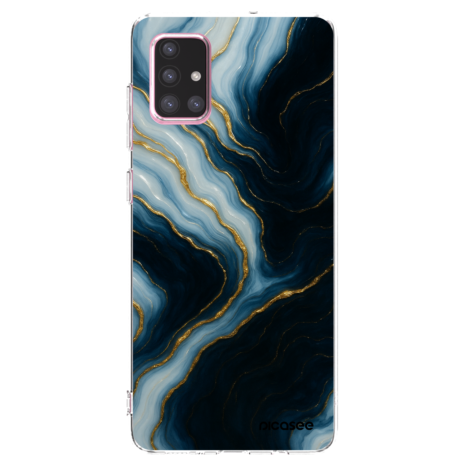 Picasee silikonový průhledný obal pro Samsung Galaxy A71 A715F - Luna