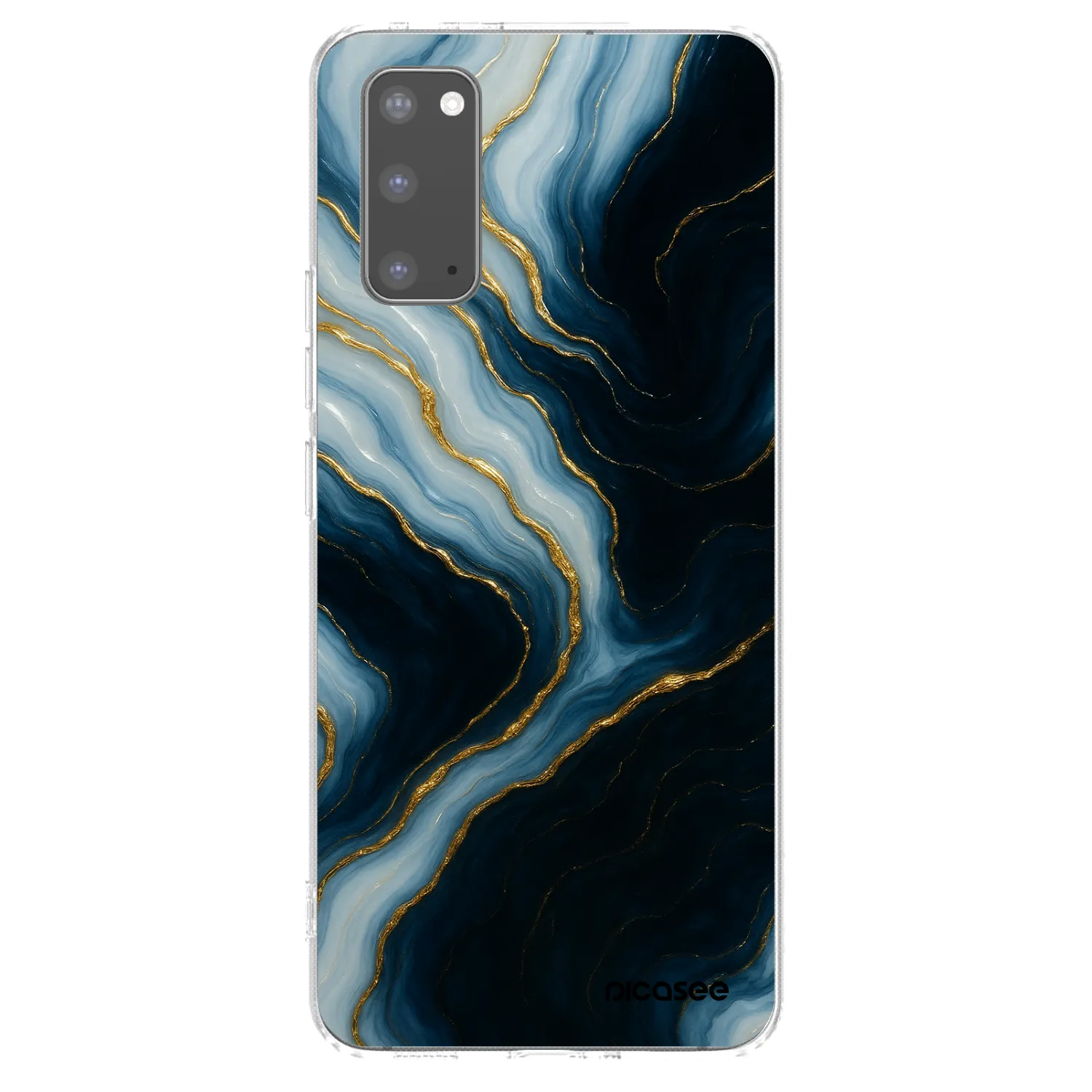 Picasee silikonový průhledný obal pro Samsung Galaxy S20 G980F - Luna