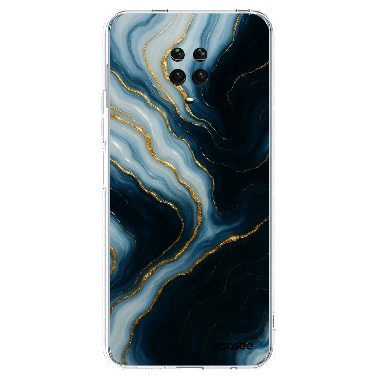 Picasee silikonový průhledný obal pro Xiaomi Redmi Note 9 Pro - Luna