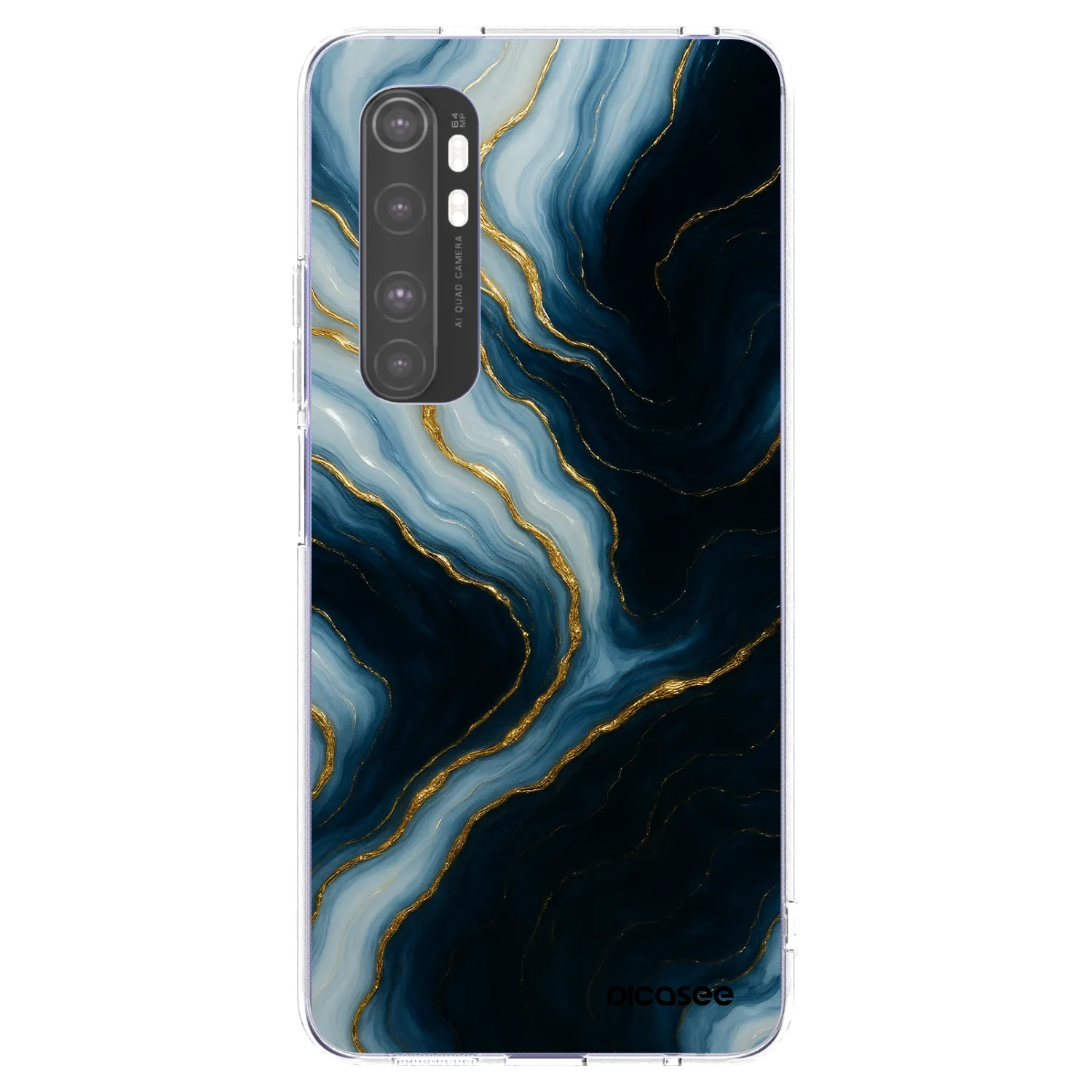 Picasee silikonový průhledný obal pro Xiaomi Mi Note 10 Lite - Luna