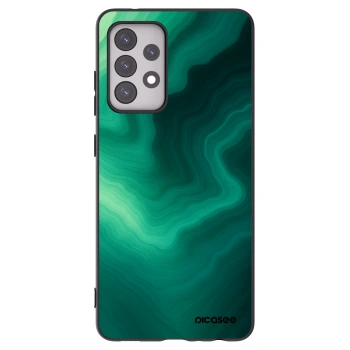 Picasee silikonový černý obal pro Samsung Galaxy A52 5G A525F - Malachite