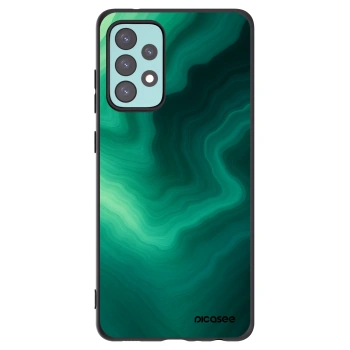 Picasee silikonový černý obal pro Samsung Galaxy A72 A725F - Malachite