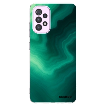Picasee silikonový průhledný obal pro Samsung Galaxy A32 5G A326B - Malachite