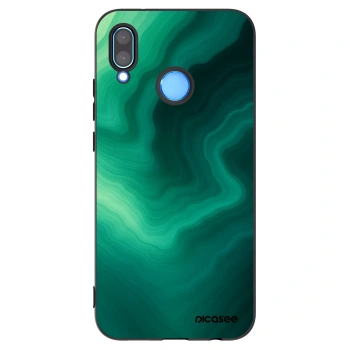 Picasee silikonový černý obal pro Huawei P20 Lite - Malachite
