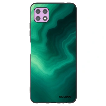 Picasee silikonový černý obal pro Samsung Galaxy A22 A226B 5G - Malachite