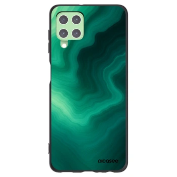 Picasee silikonový černý obal pro Samsung Galaxy A22 A225F 4G - Malachite