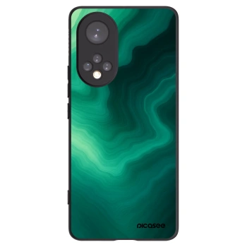 Picasee silikonový černý obal pro Honor 50 5G - Malachite