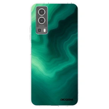 Picasee silikonový průhledný obal pro Vivo Y72 5G - Malachite