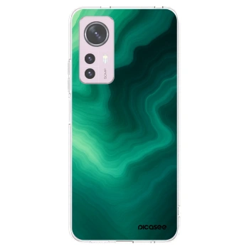 Picasee silikonový průhledný obal pro Xiaomi 12 - Malachite