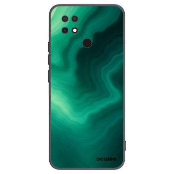 Picasee silikonový černý obal pro Xiaomi Redmi 10C - Malachite