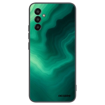 Picasee silikonový černý obal pro Samsung Galaxy M13 M135F - Malachite