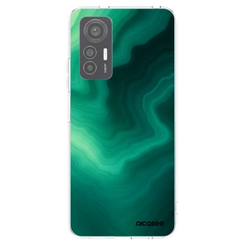 Picasee silikonový průhledný obal pro Xiaomi 12 Lite - Malachite