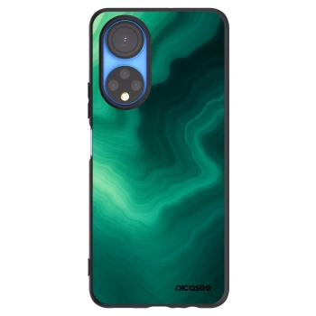 Picasee silikonový černý obal pro Honor X7 - Malachite