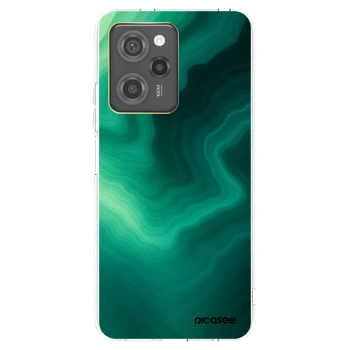 Picasee silikonový černý obal pro Xiaomi Poco X5 Pro - Malachite