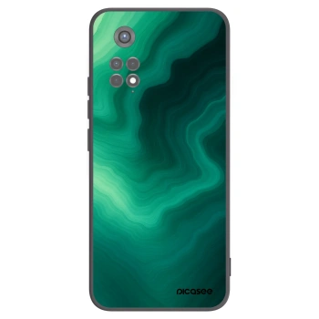 Picasee silikonový černý obal pro Xiaomi Redmi Note 11S 5G - Malachite