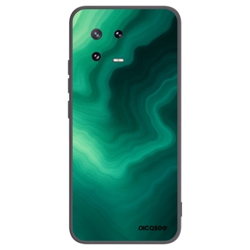 Picasee silikonový černý obal pro Xiaomi 13 Pro - Malachite