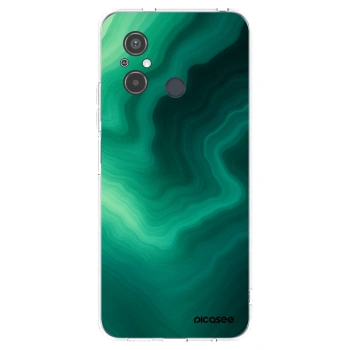Picasee silikonový průhledný obal pro Xiaomi Redmi 12C - Malachite