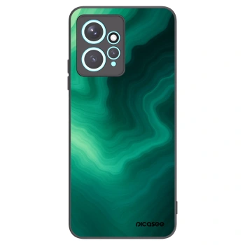 Picasee silikonový černý obal pro Xiaomi Redmi Note 12 4G - Malachite