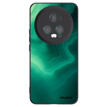 Picasee silikonový černý obal pro Honor Magic5 Pro - Malachite