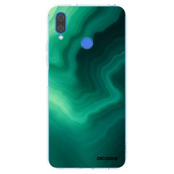 Picasee silikonový průhledný obal pro Huawei Nova 3 - Malachite