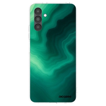 Picasee silikonový průhledný obal pro Samsung Galaxy A04s A047F - Malachite