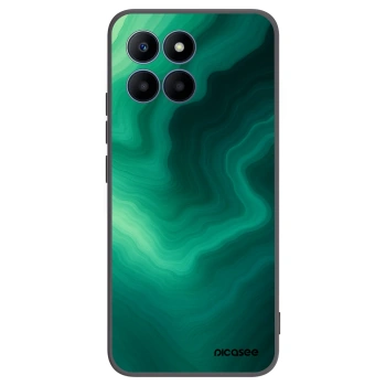 Picasee silikonový černý obal pro Honor 70 Lite - Malachite