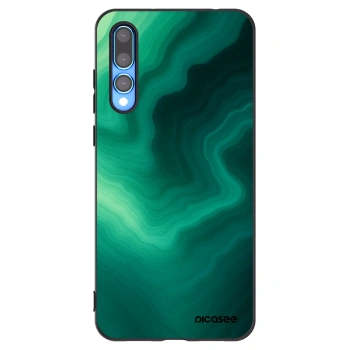 Picasee silikonový černý obal pro Huawei P20 Pro - Malachite